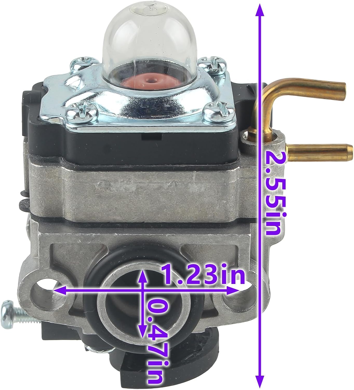 Carbhub 753-06220 Carburetor Fit for Troy Bilt TB146EC TB525EC TB575EC TB590EC String Trimmer MP429 BC509 Yard Machines Y4700EC Y4800EC Trimmer Craftsman 316791910 Gas Trimmer