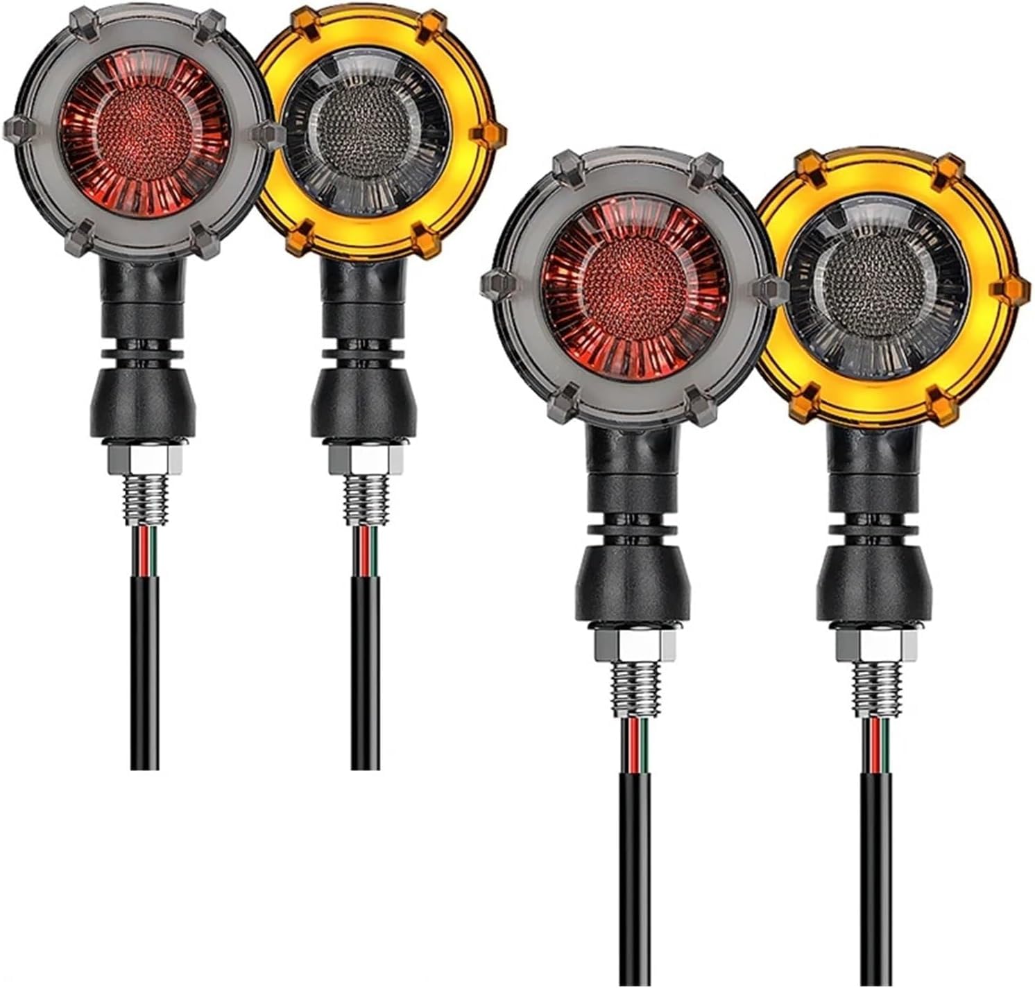 Generic Mini uniwersalne wskaźniki Dla Honda PCX 125 PCX125 NC750X X ADV 750 12V 10mm Światła LED Sekwencyjne Płynne Dla Lampa kontrolna migająca