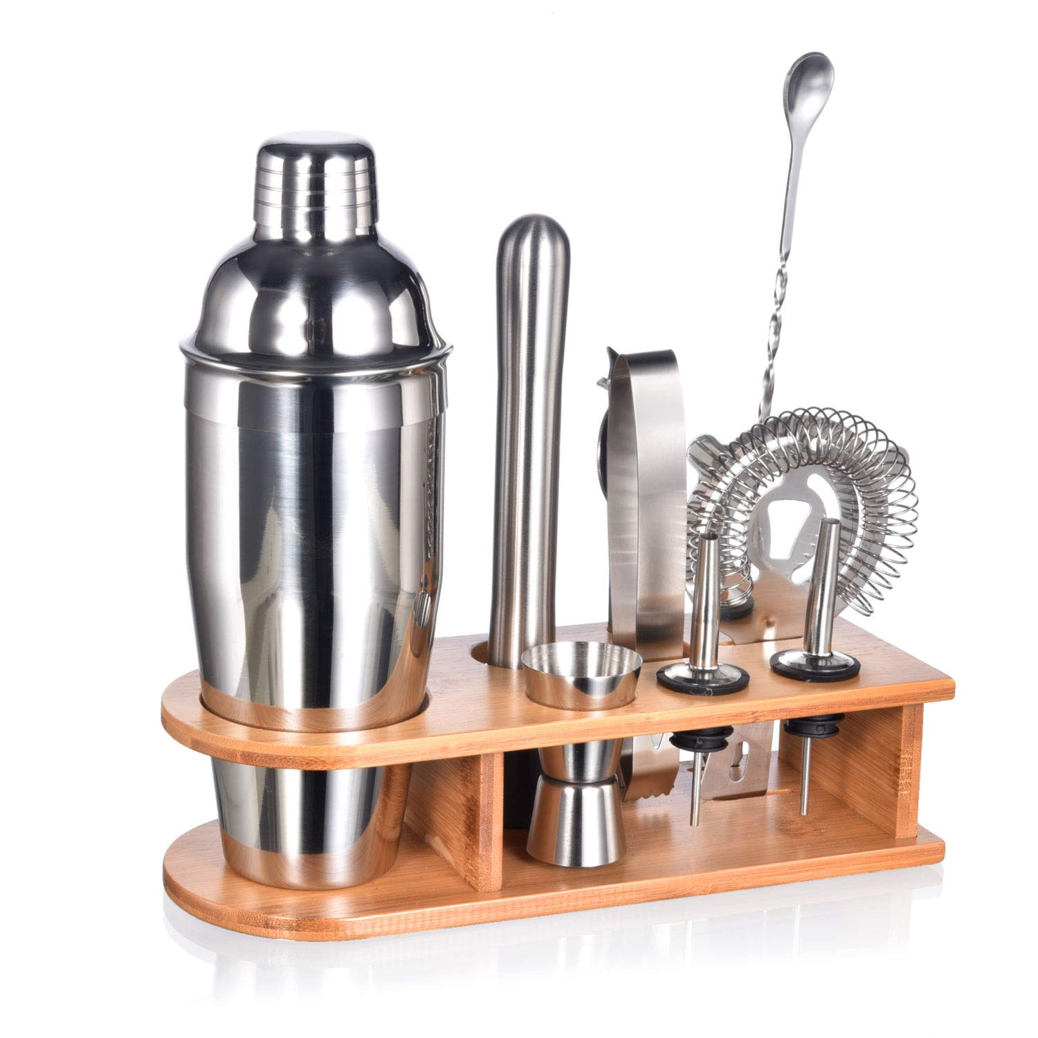 Buy Esmula 12Piece Cocktail Shaker Set, 750 ml Stainless Steel