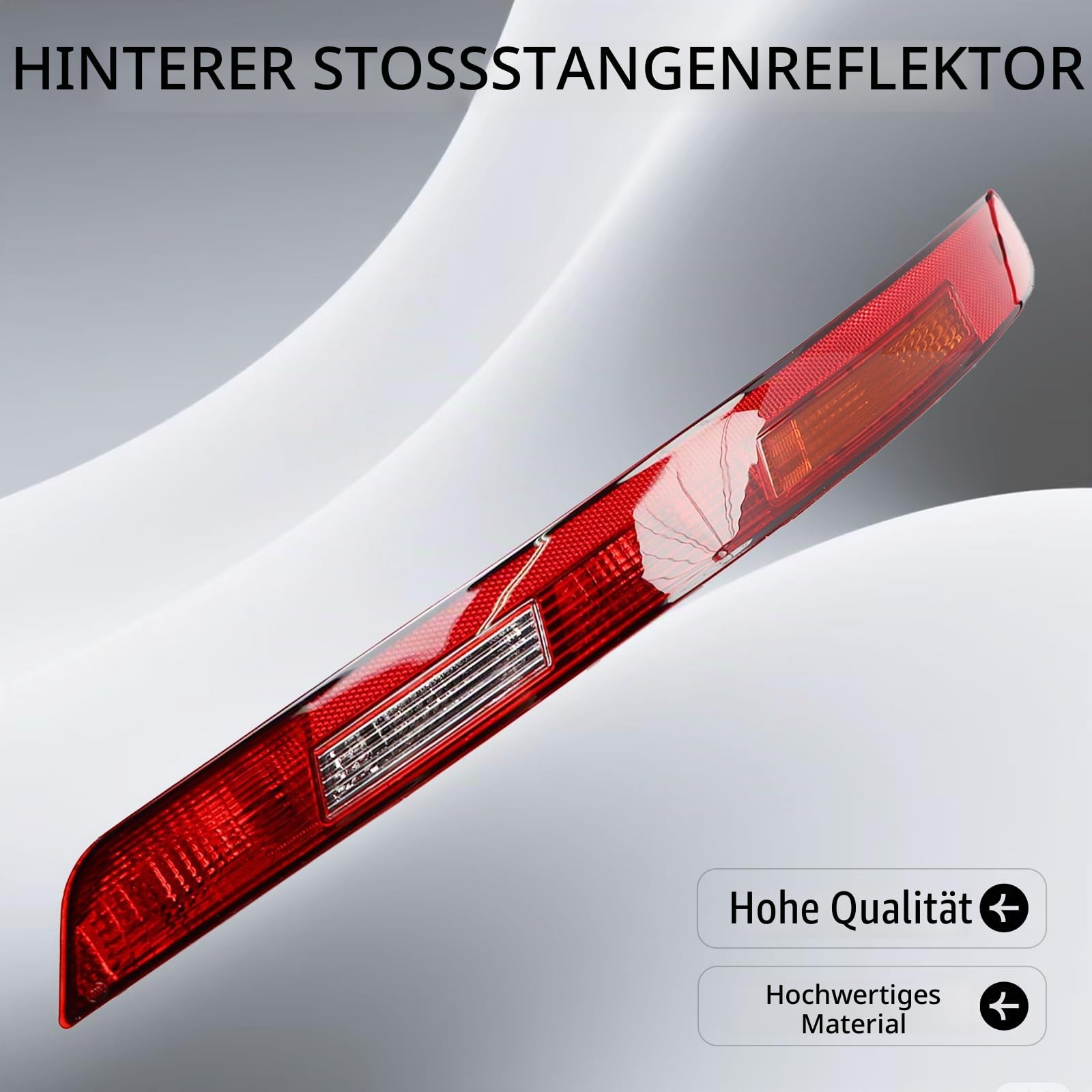 Reflektorlicht für die hintere Stoßstange, Rücklicht unten links, Ersatz, kompatibel mit Q5 2018–2021, 80A945069