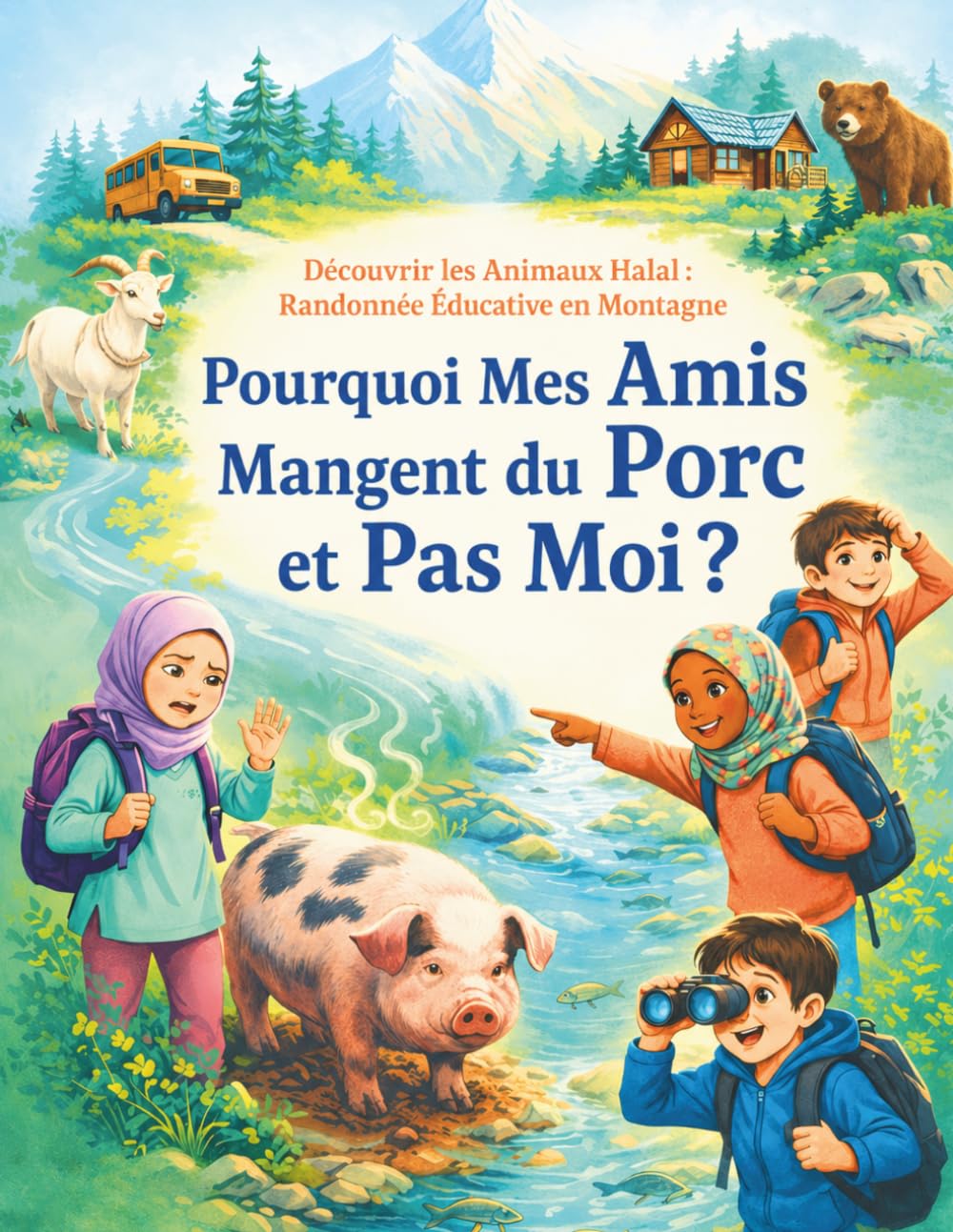 Découvrir les Animaux Halal : Randonnée Éducative en Montagne: Pourquoi Mes Amis Mangent du Porc et Pas Moi ?