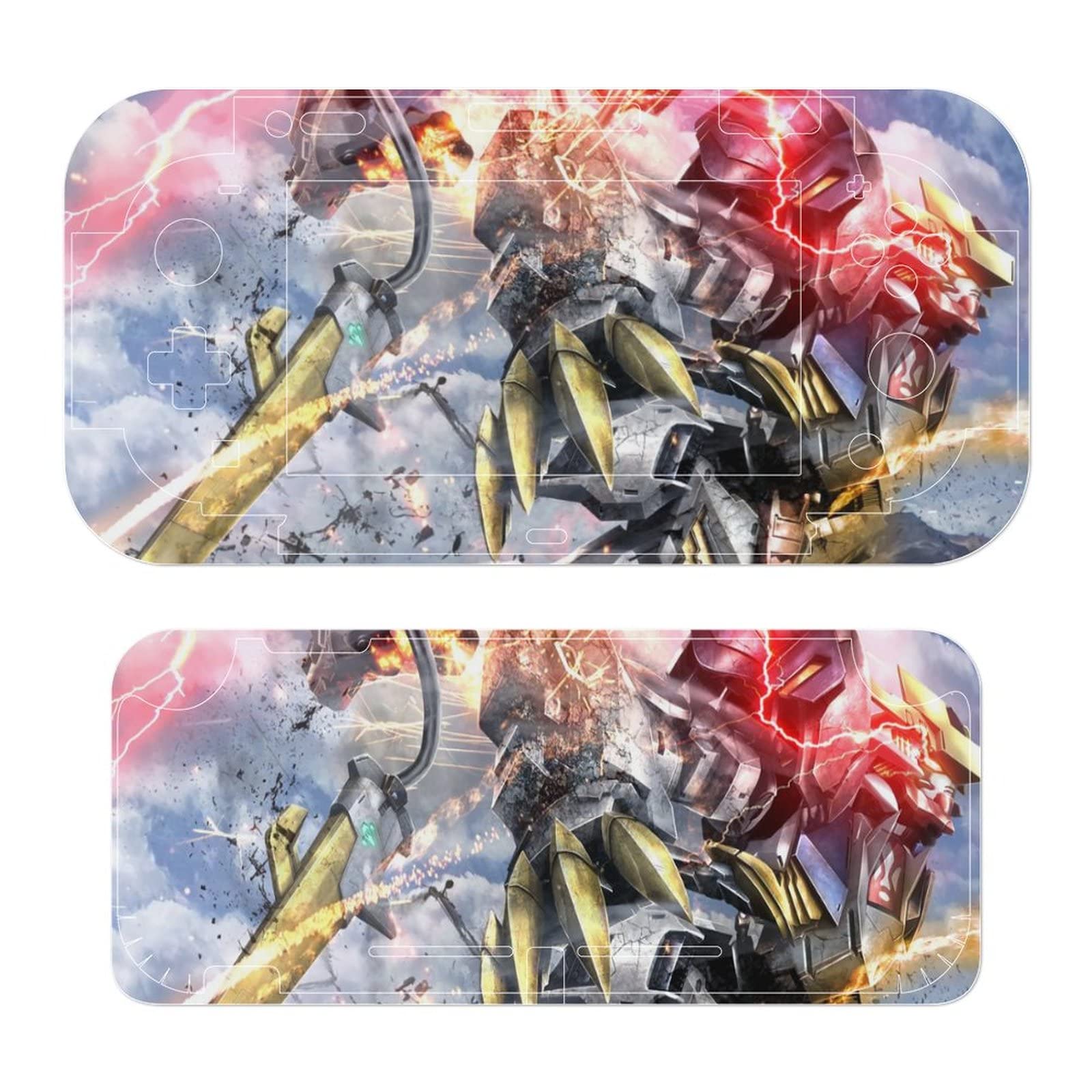 Amazon.co.jp: Switch/Switch Lite専用 ステッカー アニメ柄 鉄血の