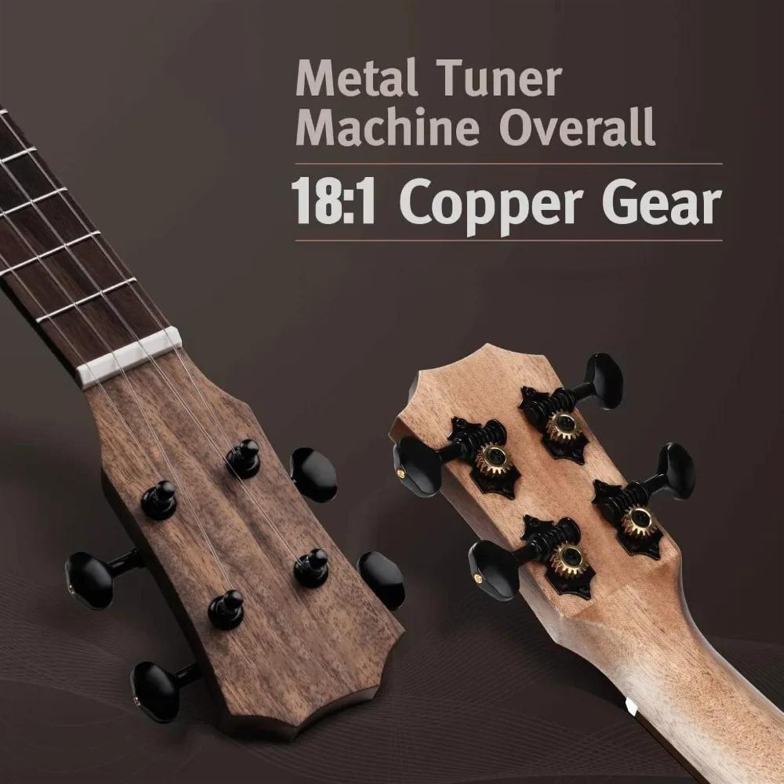 Chitarra Ukulele Professionale Tenore Elettrico In Legno Massello Di Acacia Da 26 Pollici Con Accessori Ukulele Kit