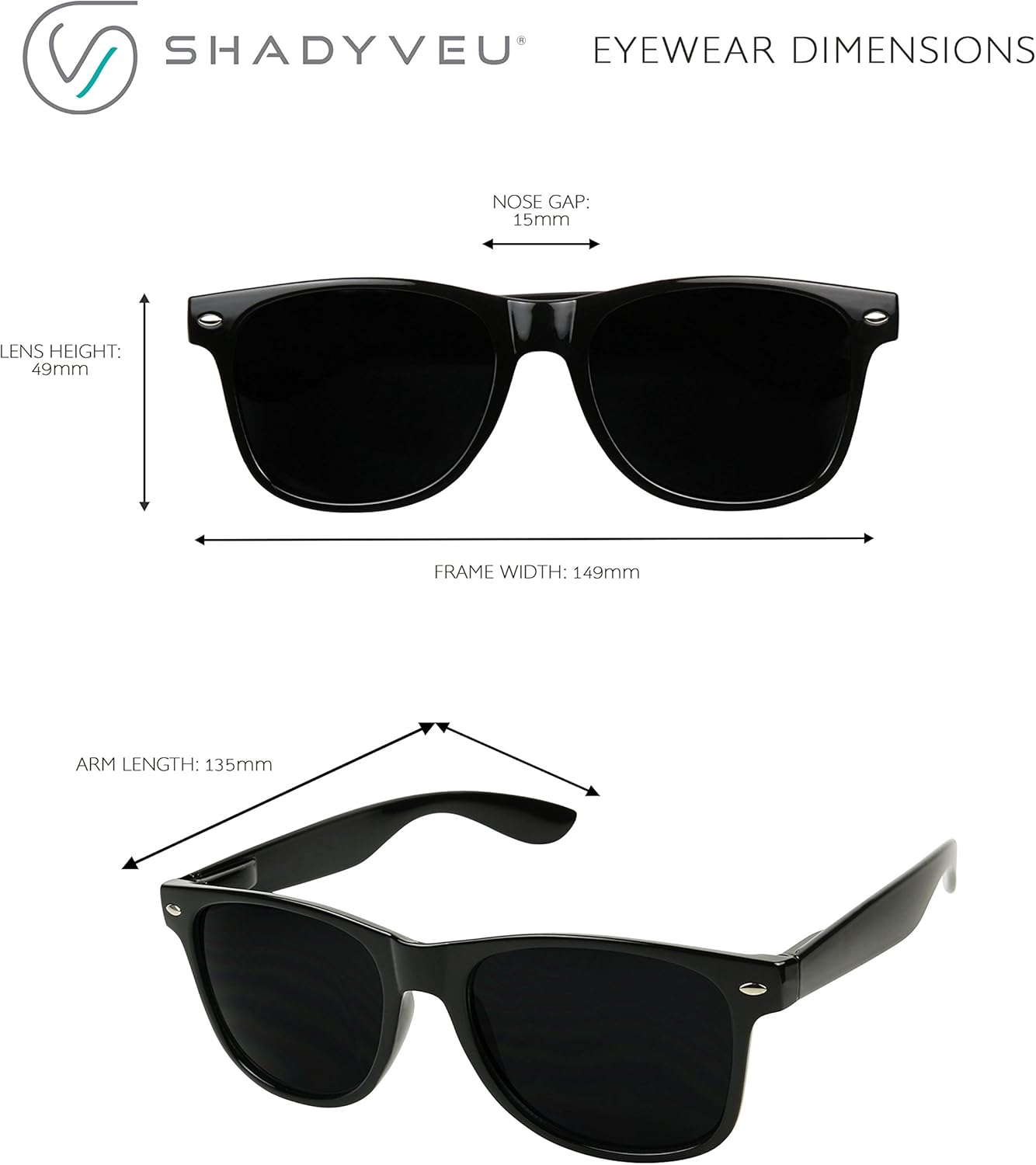 ShadyVEU Very Dark Category 4 Sunglasses for Light Sensitive Eyes UV400 Darkest Eyewear - Image 5