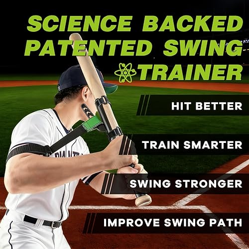 Miniatura 2 de Entrenador de swing de béisbol y sóftbol - Equipo de práctica de bateo para mejorar el camino del swing y herramienta de entrenamiento mecánico para