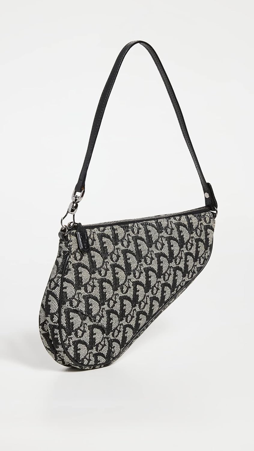 Dior Women's Pre-Loved Christian Trotteur Saddle Bag - Image 2