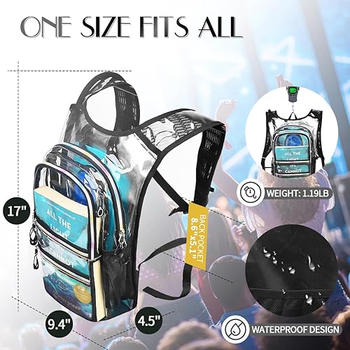 Miniatura 2 de Paquete de hidratación, mochila de agua con vejiga de hidratación de 3 L, aislamiento ligero, esencial para festivales, mochila de hidratación rave