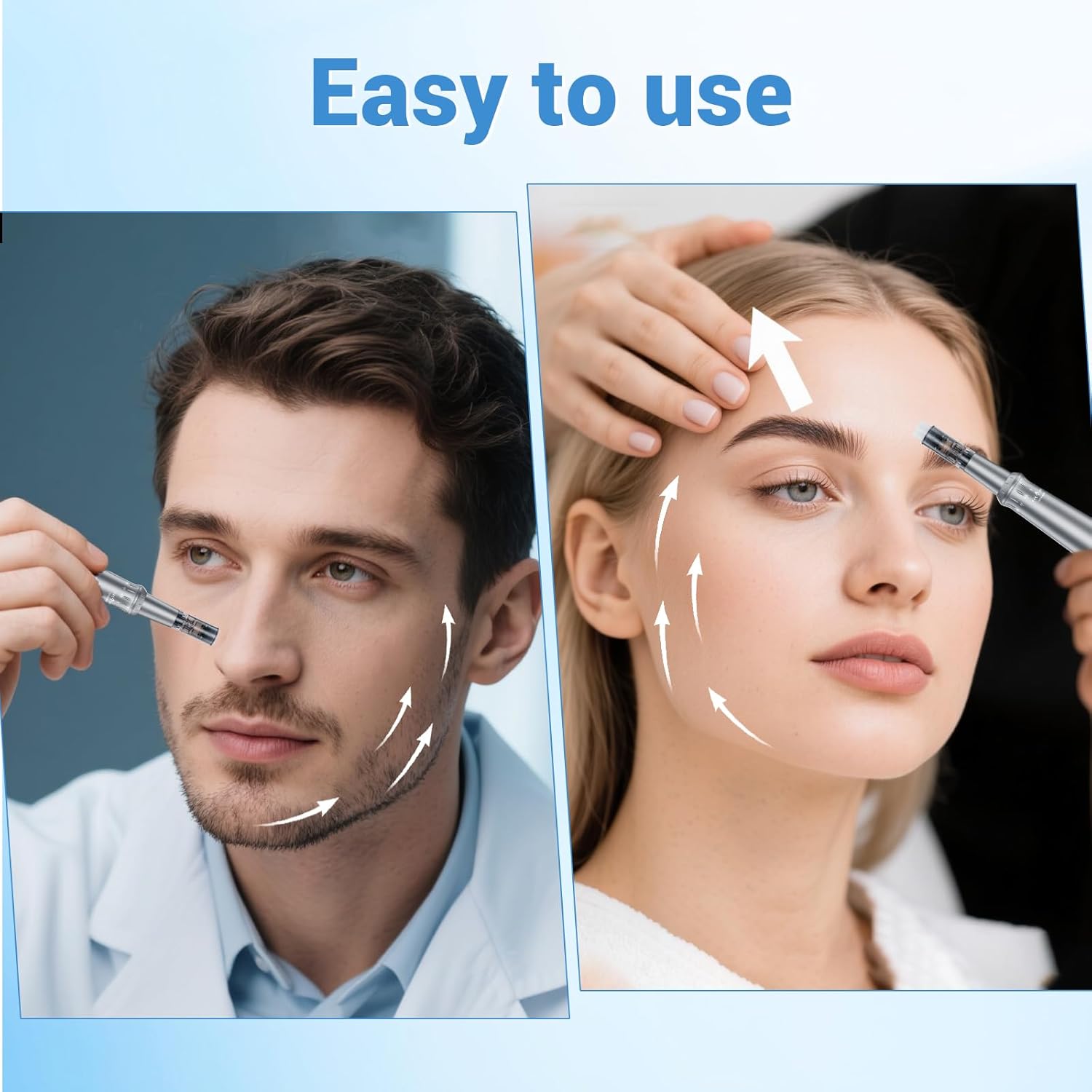 Beauty Roller Pen Facial Massage Skin Care Tools for Men and Women Home Use