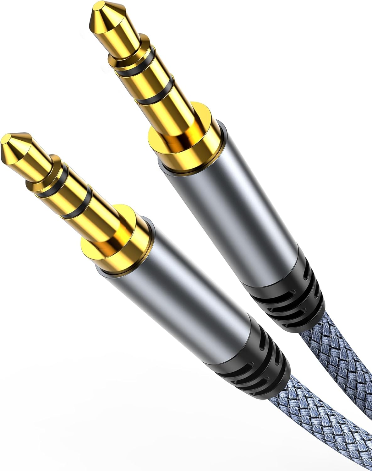 Câble audio Jack 3.5mm tressé 1.2m