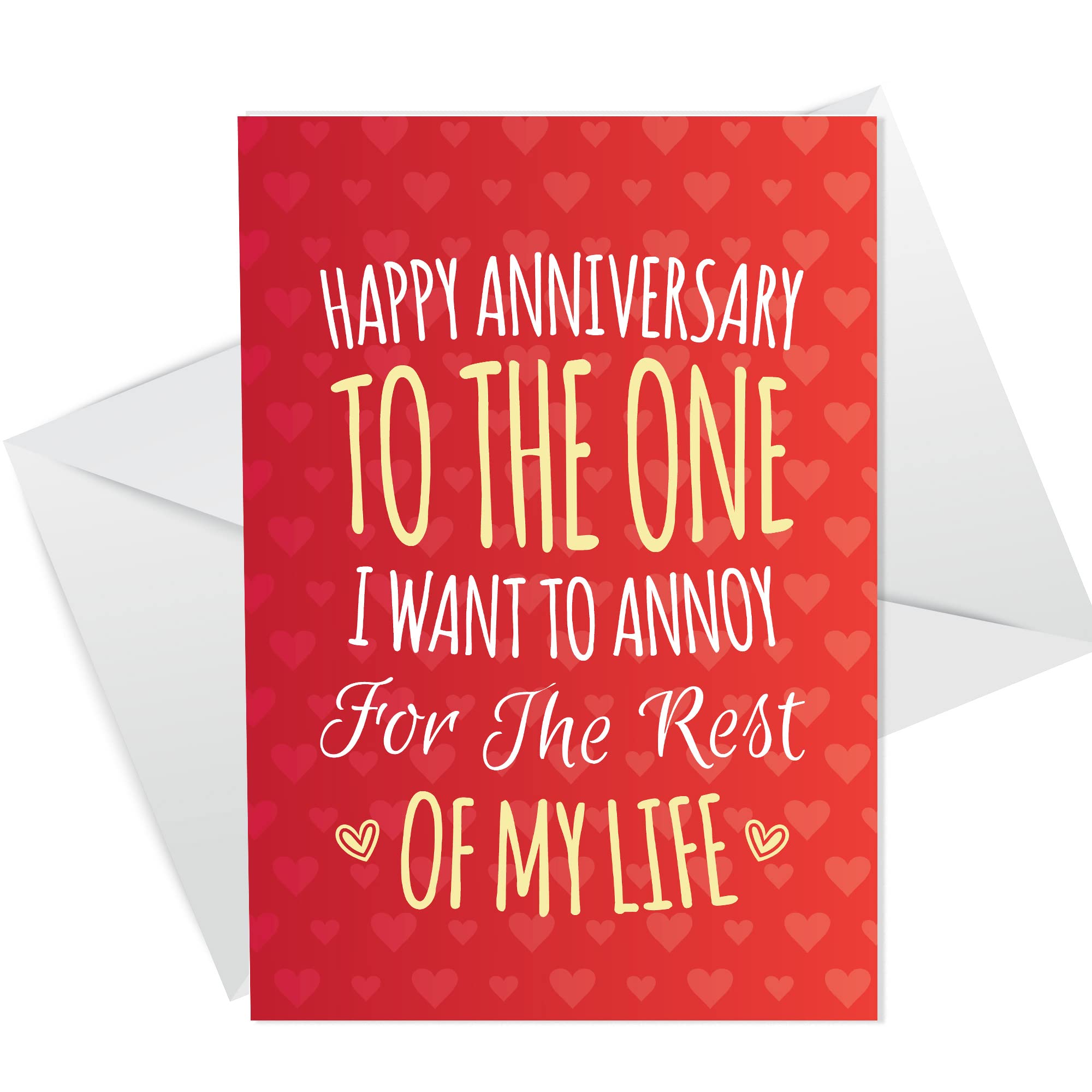 Anniversary Card Funny Comedy Humour Cheeky Joke Husband Wife Card For Him Her
