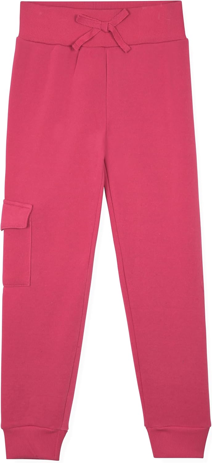 Dreamstar Girls 4-Pack Jogger Set – Glitter & Foil Graphic Fleece Sweatpants for Toddlers, Little & Big Girls - Image 5