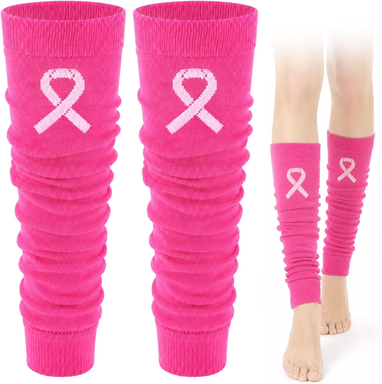 Breast Cancer Awareness Pink Leg Sleeves Football