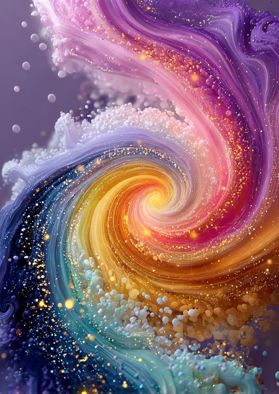 Yunlus Jigsaw Puzzles for Adults 1000 Pieces Impossible Hard Difficult Challenging Puzzles for Adults 1000pc Puzzles Cosmic Whirl Art Vortex Abstract Jigsaw Puzzle 1000 Piece 28 x 20 inch