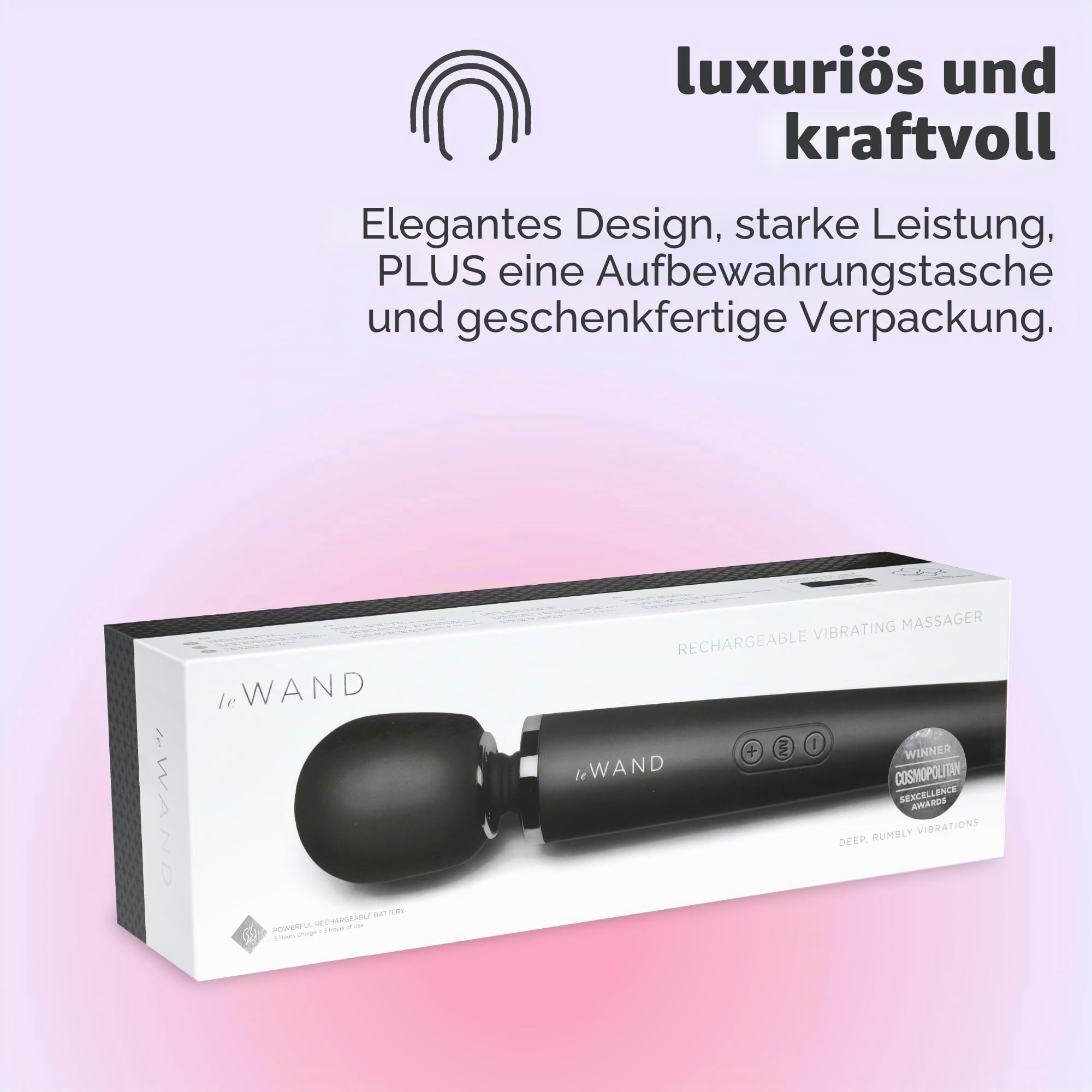le Wand Black, 1465 g