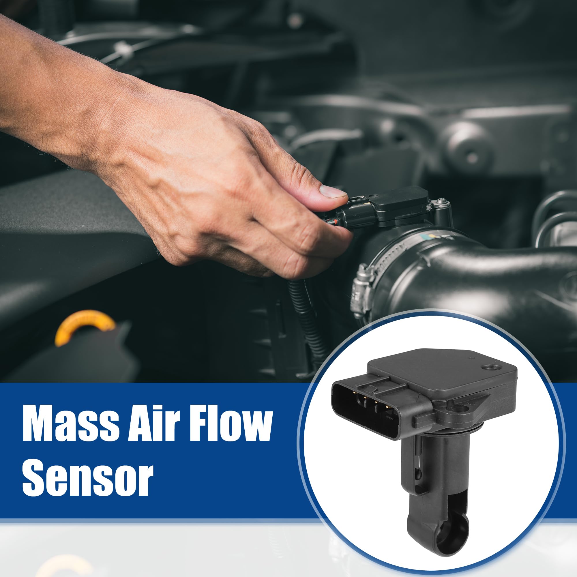 Mass Air Flow Sensor 22204-0C020 For Toyota, Lexus, Scion, Pontiac Vibe (2000-2018)