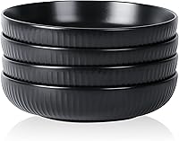 Vista 7 de Stone Lain Logan - Juego de 4 cuencos para pasta, color negro