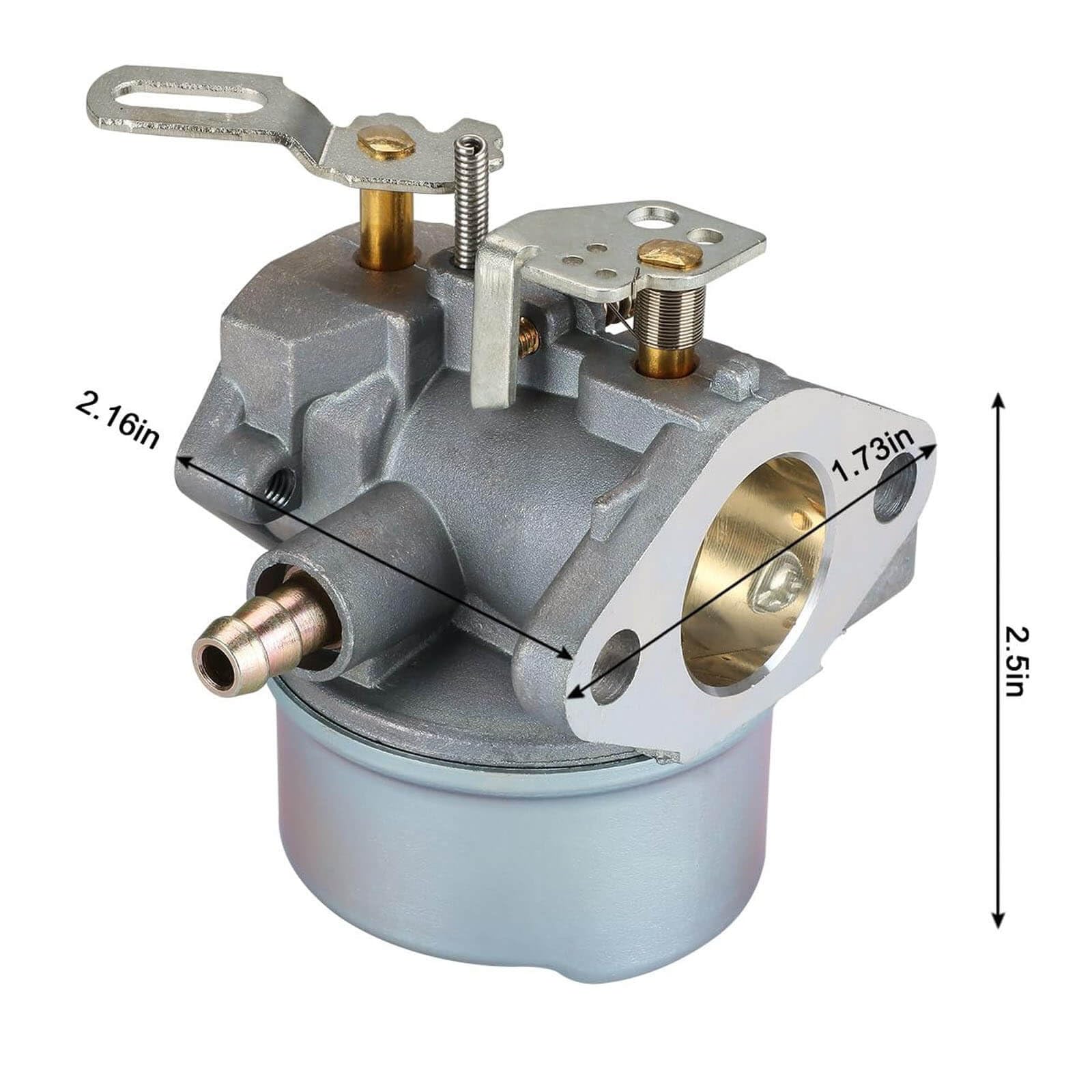 Compatible avec carburateur 640052 640054 640058 640058A 640349 pour générateur de souffleuse à neige Tecumseh HMSK80 HMSK90 HMSK100 LH318SA LH358SA 8HP 9HP 10HP 640052