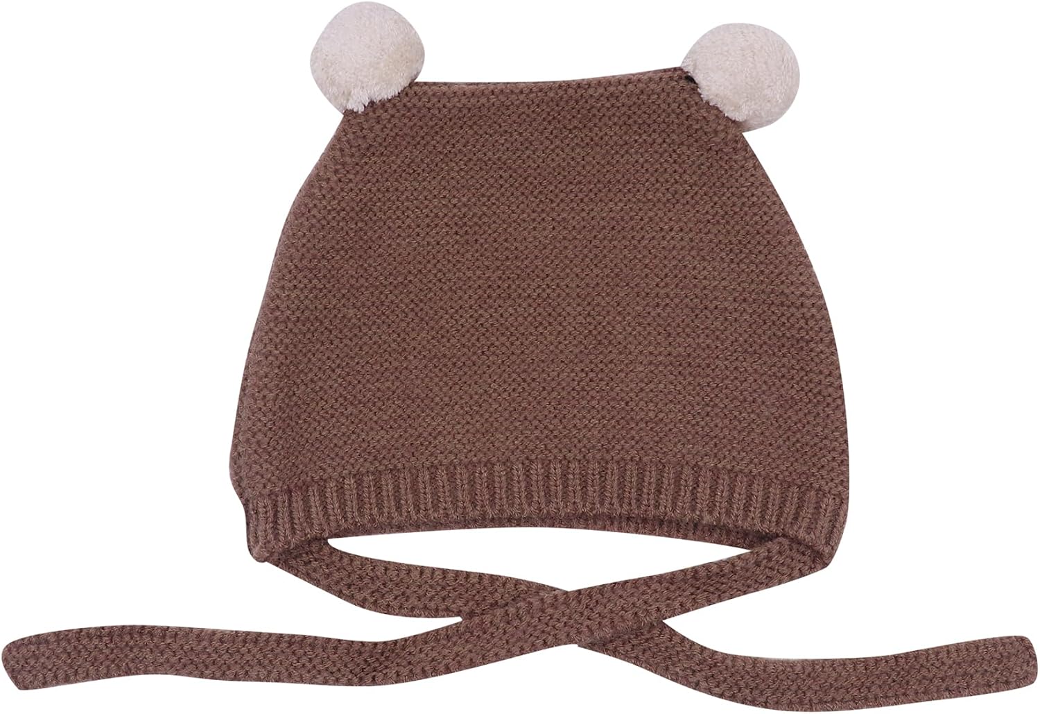 MINGSEECESS Kids Knitted Beanie Hat Cute Frog Cartoon Winter Warmer Cap with Big Eyes for Baby Boys Girls
