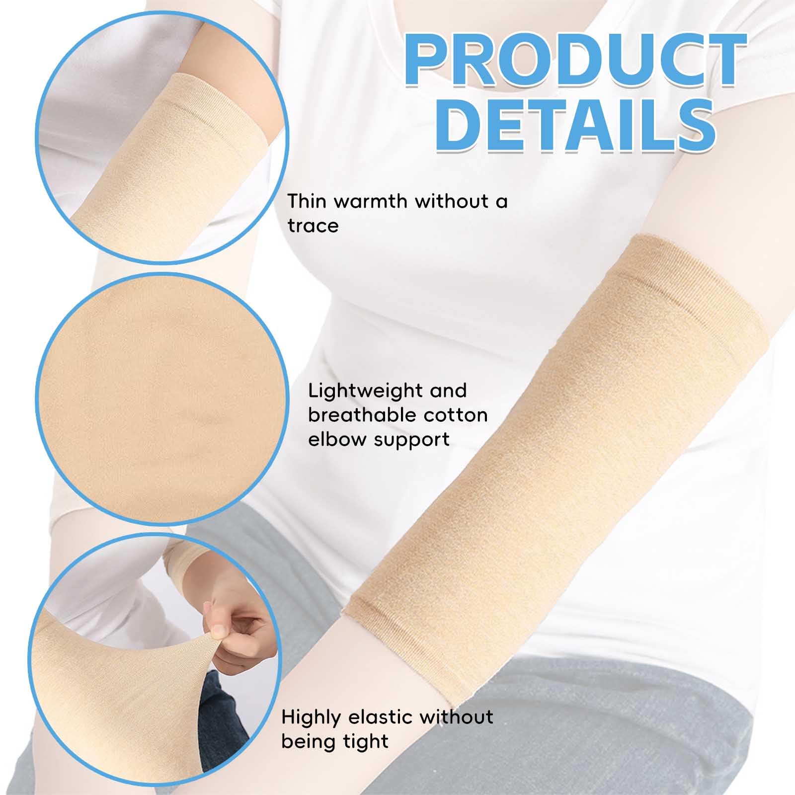 Manicotti copritatuaggi 3 paia maniche coprenti braccio unisex 20x7 cm traspiranti leggere per uomo donna sport lavoro occasioni formali