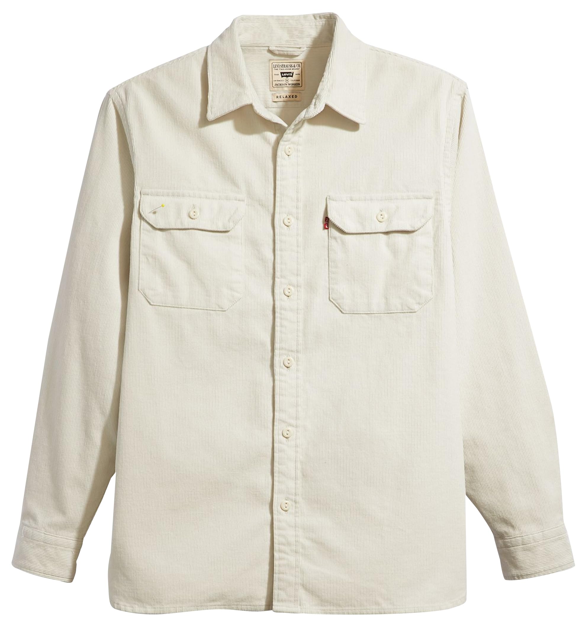 Levi's Jackson Worker T-Shirts tissés Homme, White Onyx, XS