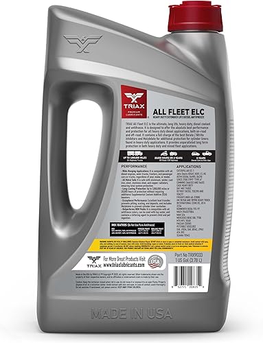 Miniatura 2 de Triax All Fleet ELC - Refrigerante y anticongelante, diésel Extreme HD NOAT, 1 millón de millas, 8 años, 20,000 horas, CAT EC-1, concentrado (1