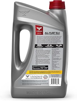 Triax All Fleet ELC Coolant & Antifreeze, Diesel Extreme HD NOAT, 1 Million Mile, 8 Year, 20,000 HRS, CAT EC-1, Concentrate (1 Gallon)