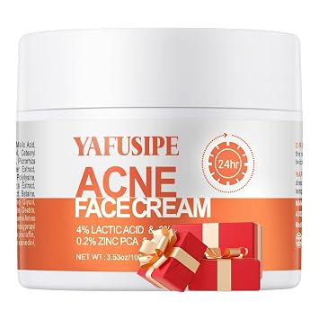 Face Cream for Acne-Prone Skin Women Teens Adults Men Body Back 1.1 OZ
