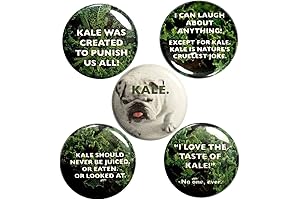 Funny 1-Inch Kale Is Gross Magnets – 5 Pack