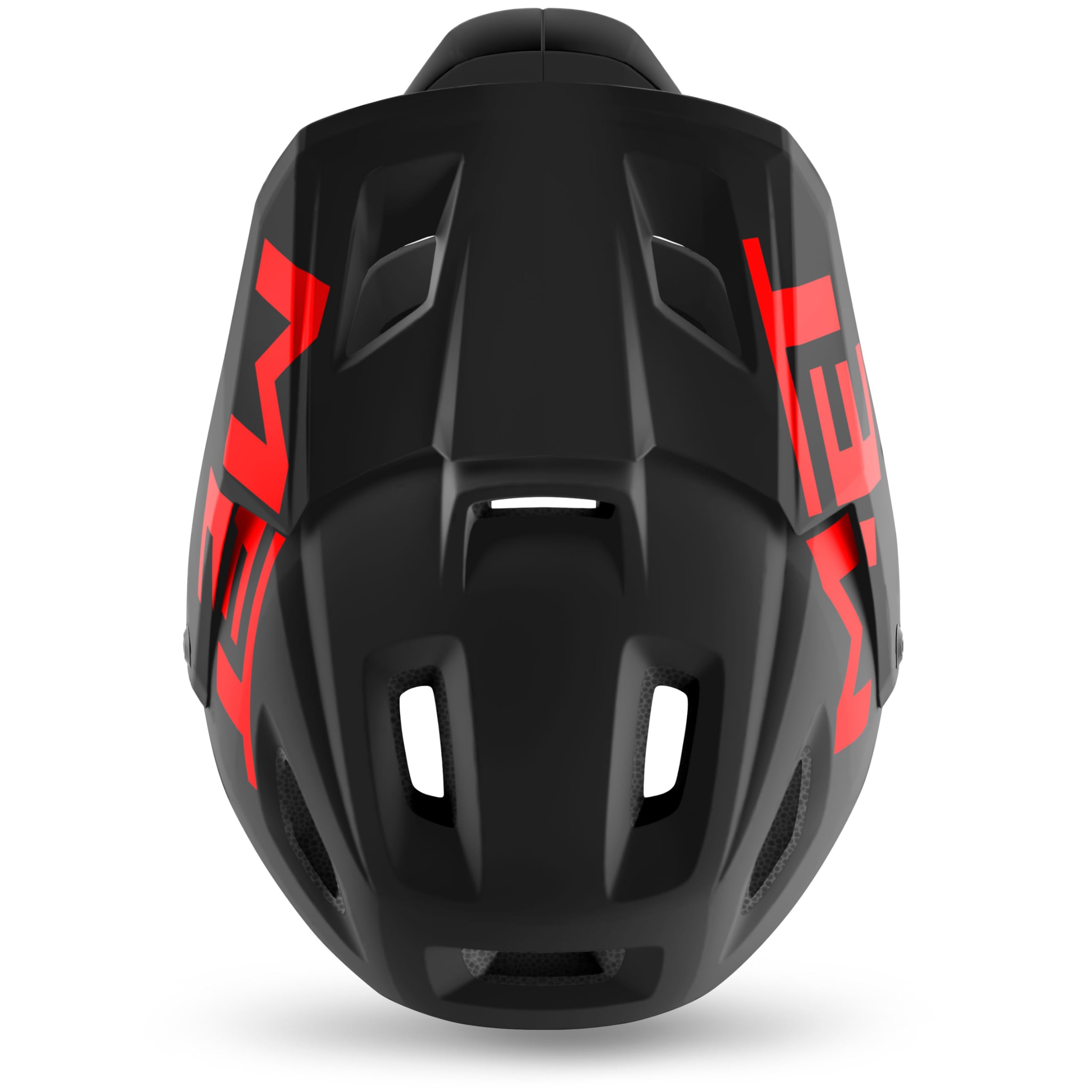 MET Parachute MCR MIPS Helm schwarz/rot