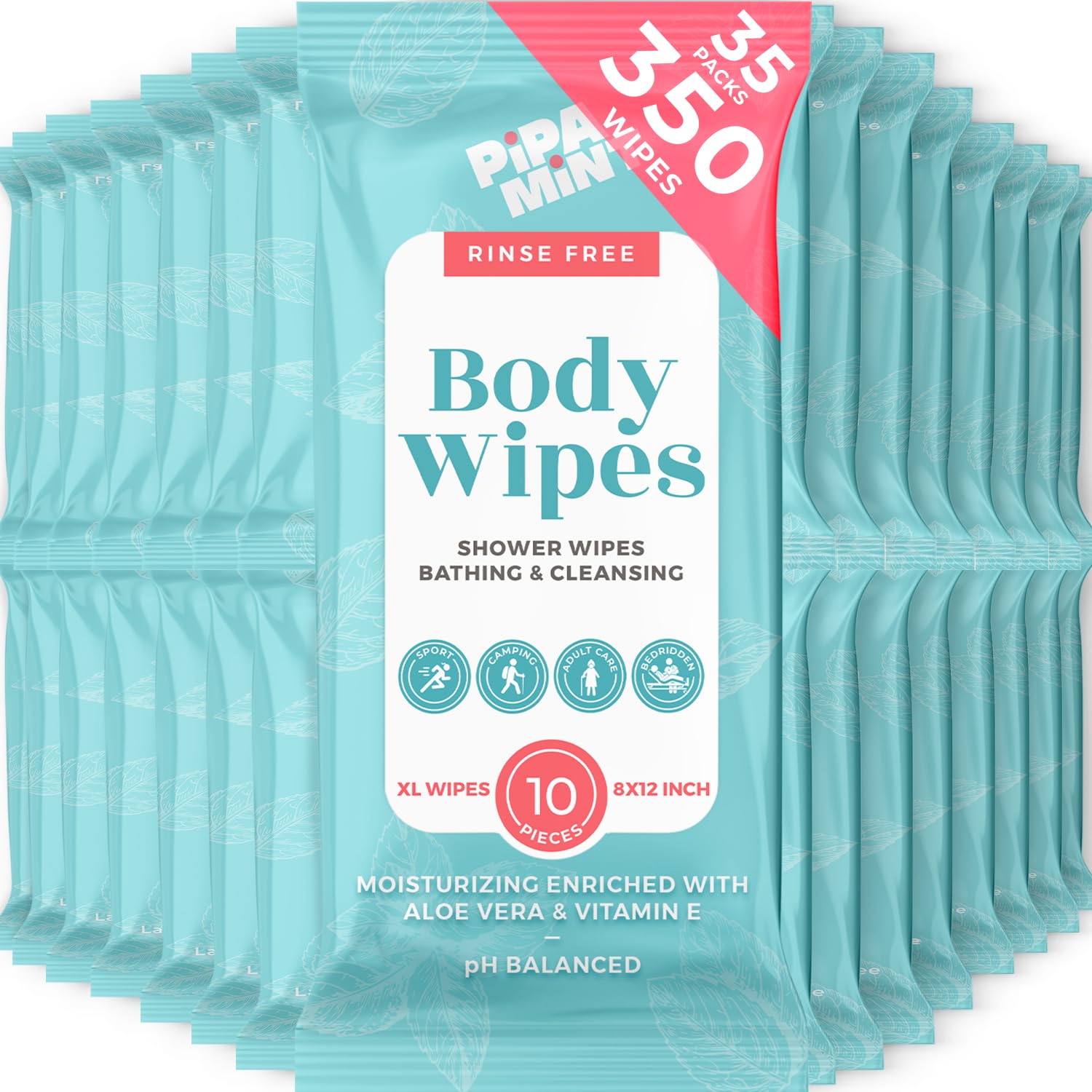 Family Bundle! (35 Packs) - 350 XL Body Wipes
