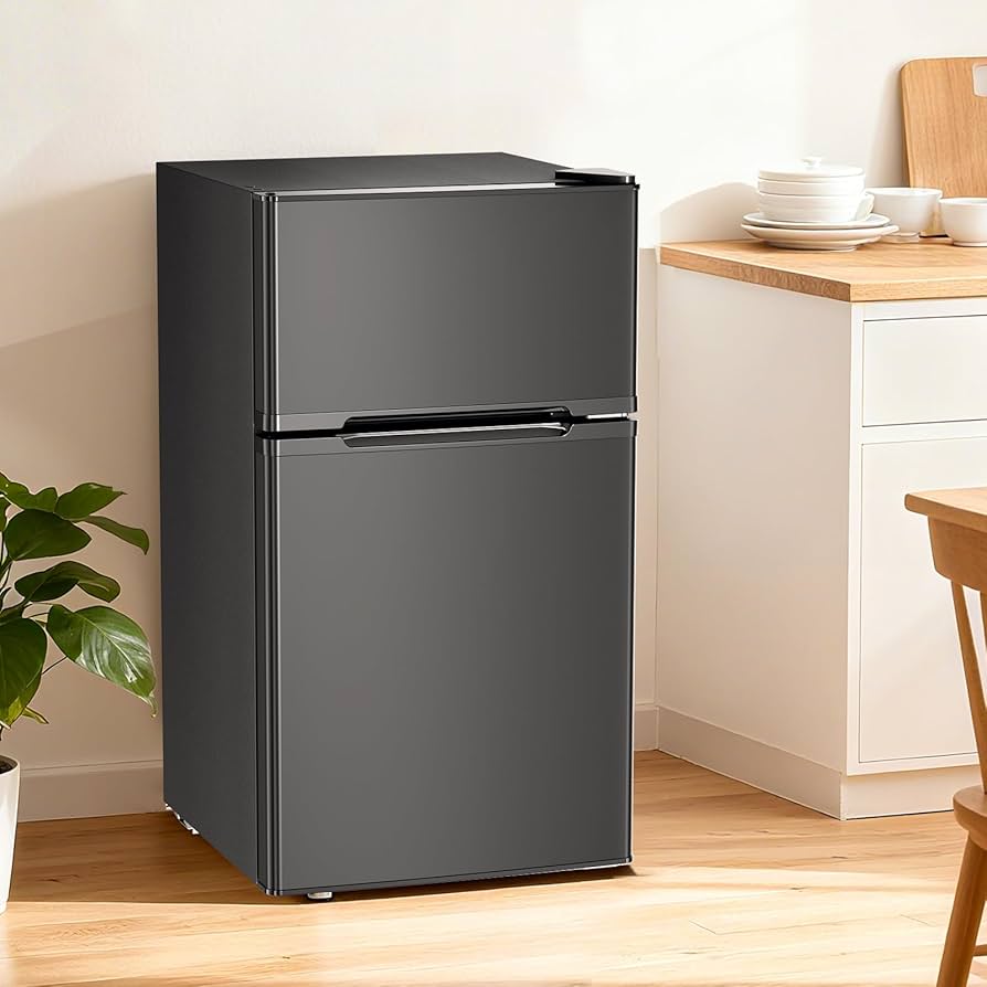 【新品】小型冷蔵庫 87L 冷凍庫付き 2ドア 両開き コンパクト Amazon | Kismile 小型冷蔵庫 87L 冷凍庫付き 2ドア 両開き コンパクト