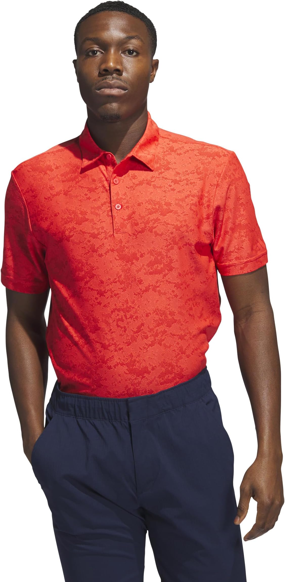 adidas golf shirts red