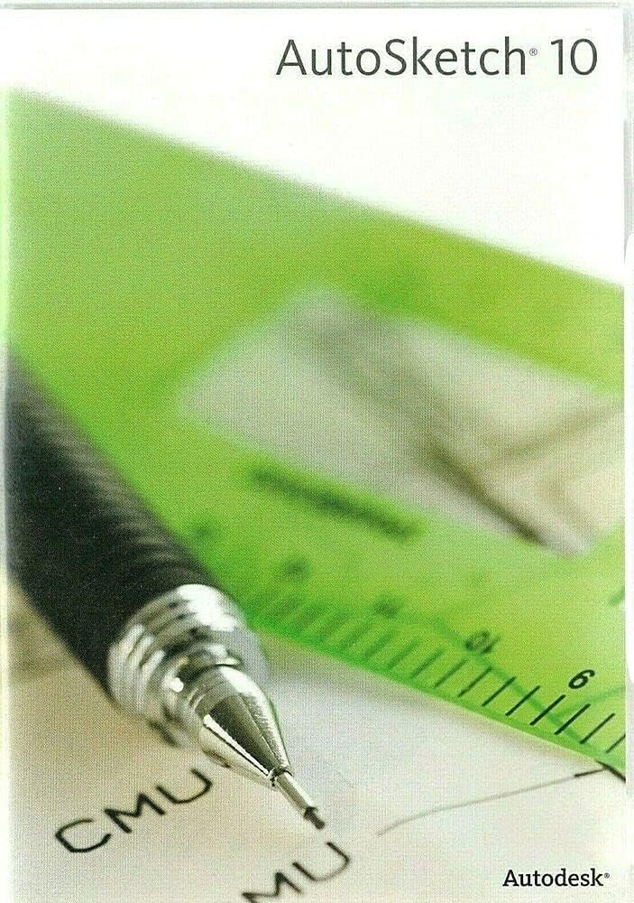 Autodesk Autosketch 10 / Software / For Win / Disc / New / 2008 Version