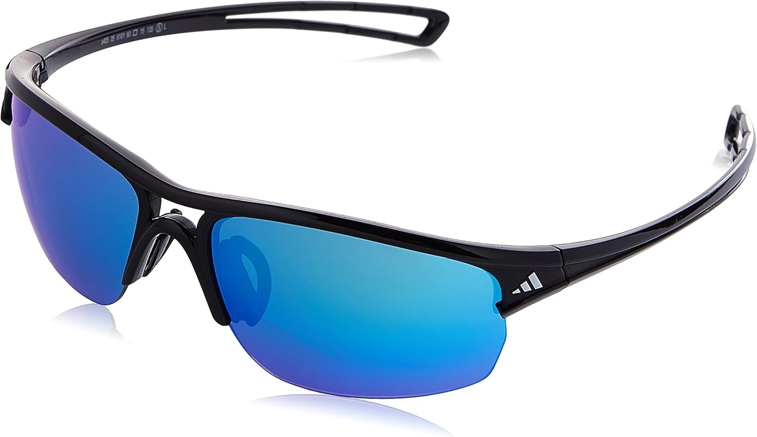 adidas Women's Wildcharge a425 6059 Polarized Rectangular Sunglasses