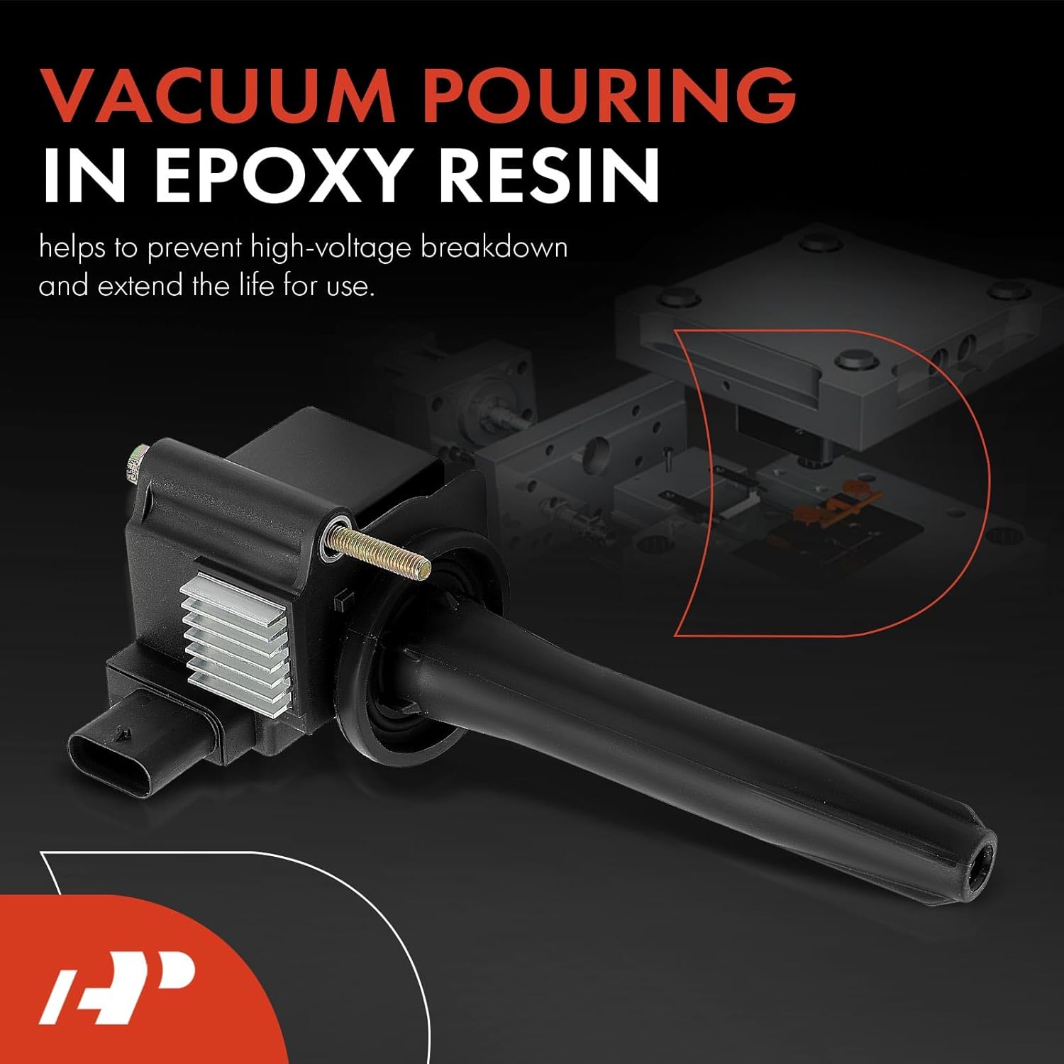 A-Premium Engine Ignition Coil Pack Compatible with Buick Encore GX 2020-2024 & Chevrolet Trailblazer 2021-2024, 1.3L, 3-PC Set