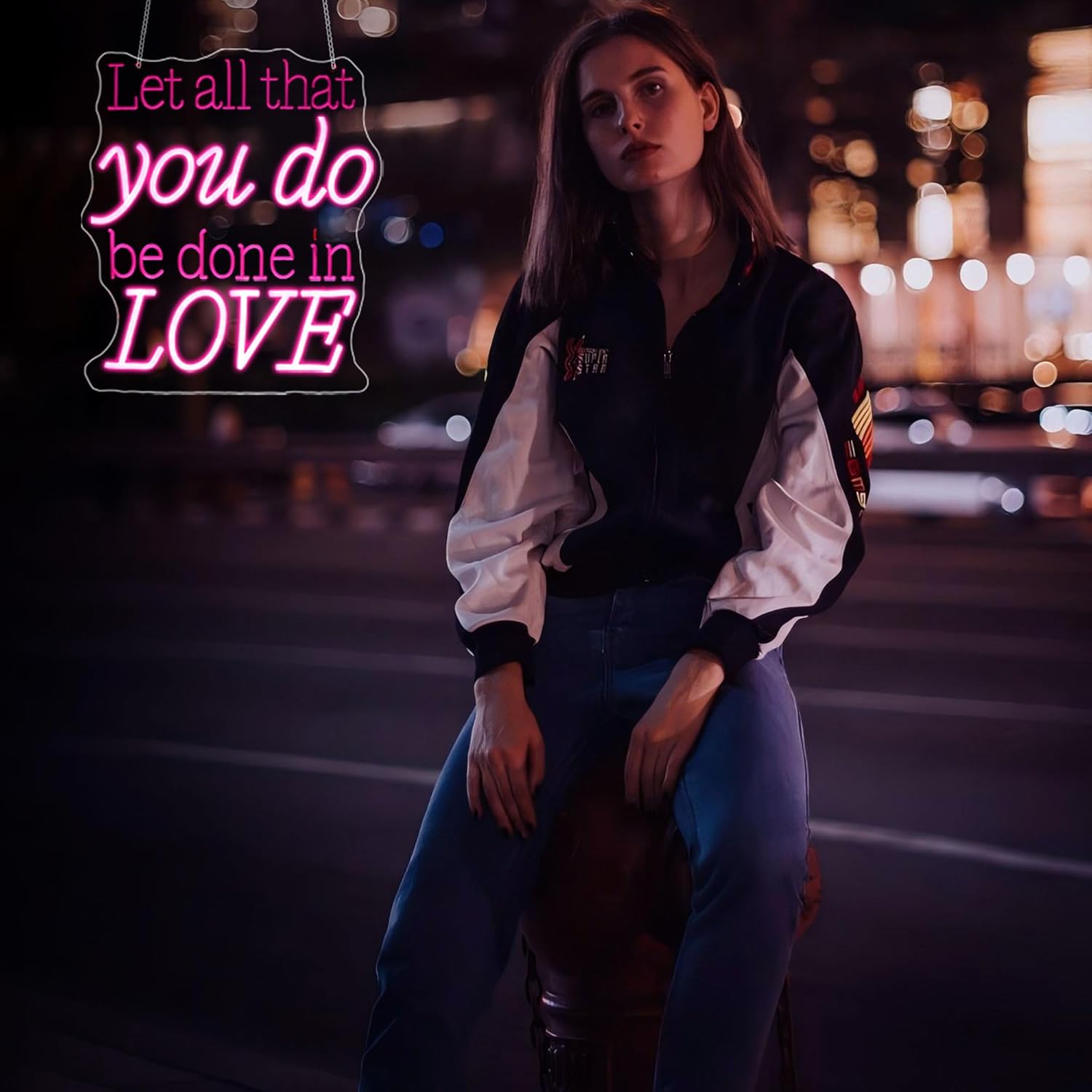 Whfobfe Neon Sign Led Neon Lights Signs for Wall Decor USB Powered Led for Room Decoration (You Do Love) - Image 6