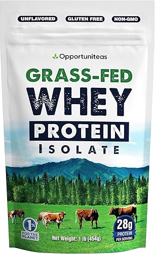 Proteína de suero aislada en polvo de vacas alimentadas a pasto natural sin transgénicos ni gluten 1