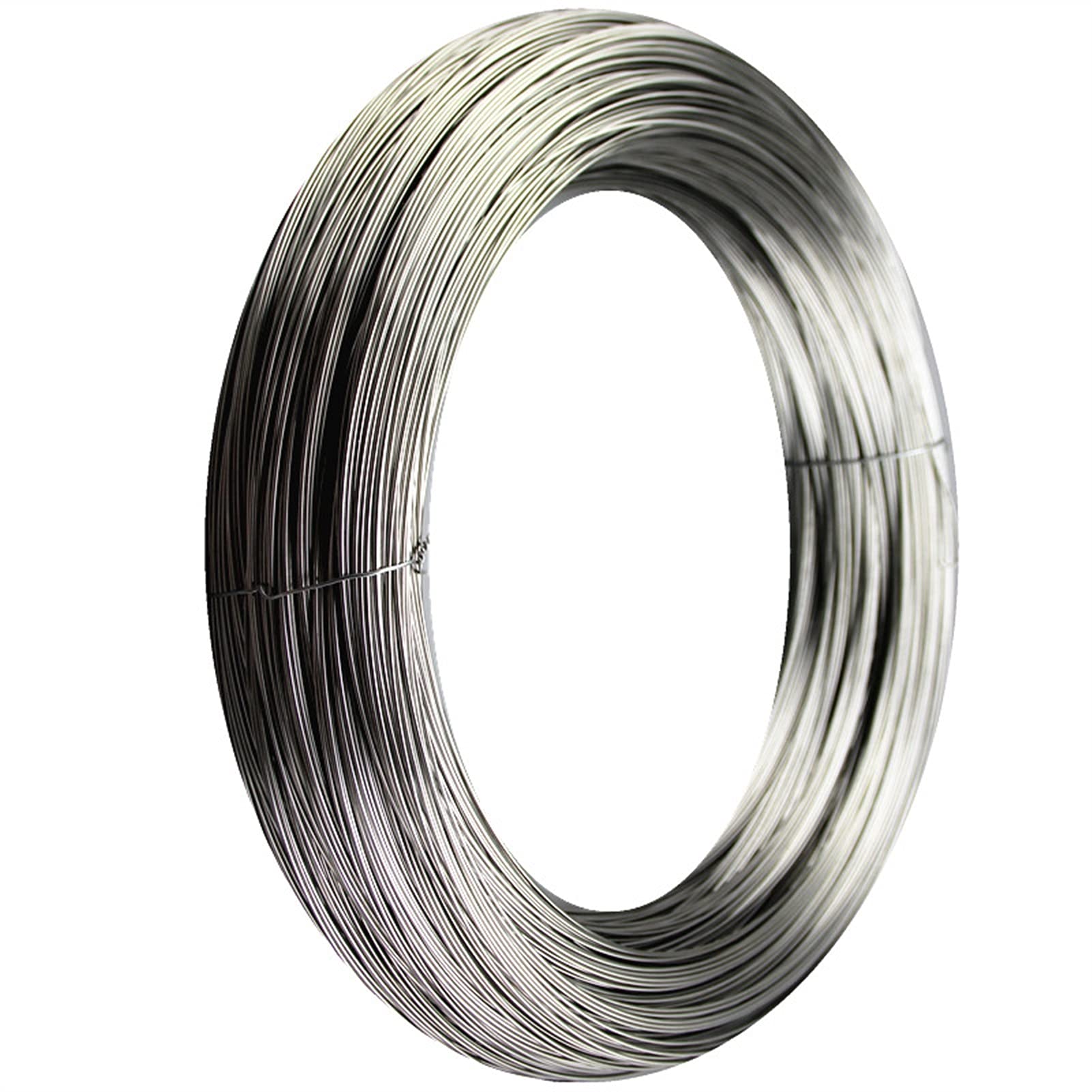 Rollo de alambre de resorte de acero inoxidable para resortes de extensión de torsión de compresión, alambre de 1-4 mm * (10-50) m de longitud (tamaño : 1 mm x 50 m de longitud)