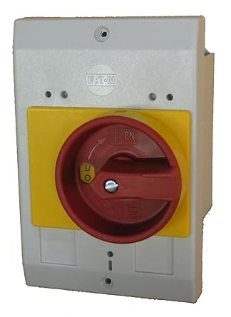 Eaton XTPAXENCF55RY Insulated Enclosure for Flush Mounting of Frame B (0.1?32A) XTPR Rotary Manual Motor Protectors