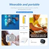 NEEWER Kit d'accessoires pour caméra d'action 50 en 1 compatible avec GoPro Hero 11 10 9 8 7 6 5 4 Max GoPro Fusion Insta360 DJI Osmo Action 2 AKASO, et plus - 5