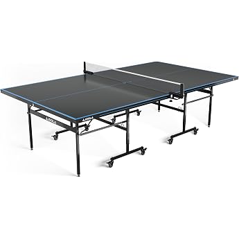 JOOLA Outdoor Table Tennis Table - Professional Table Tennis Table 6 mm Aluminium Composite Surface - Weatherproof Foldable -