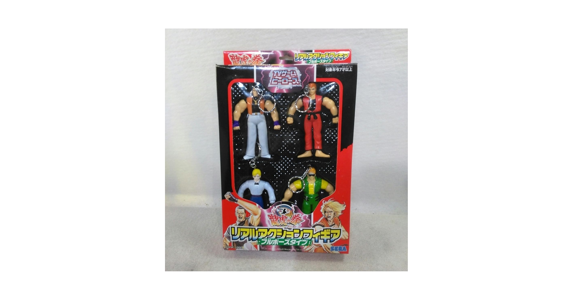 TVゲームヒーローズ 龍虎の拳 キャラッキー 5種台紙付 まとめ売り セガ 龍虎の拳 キャラッキー レトロホビー｜トレファクONLINE