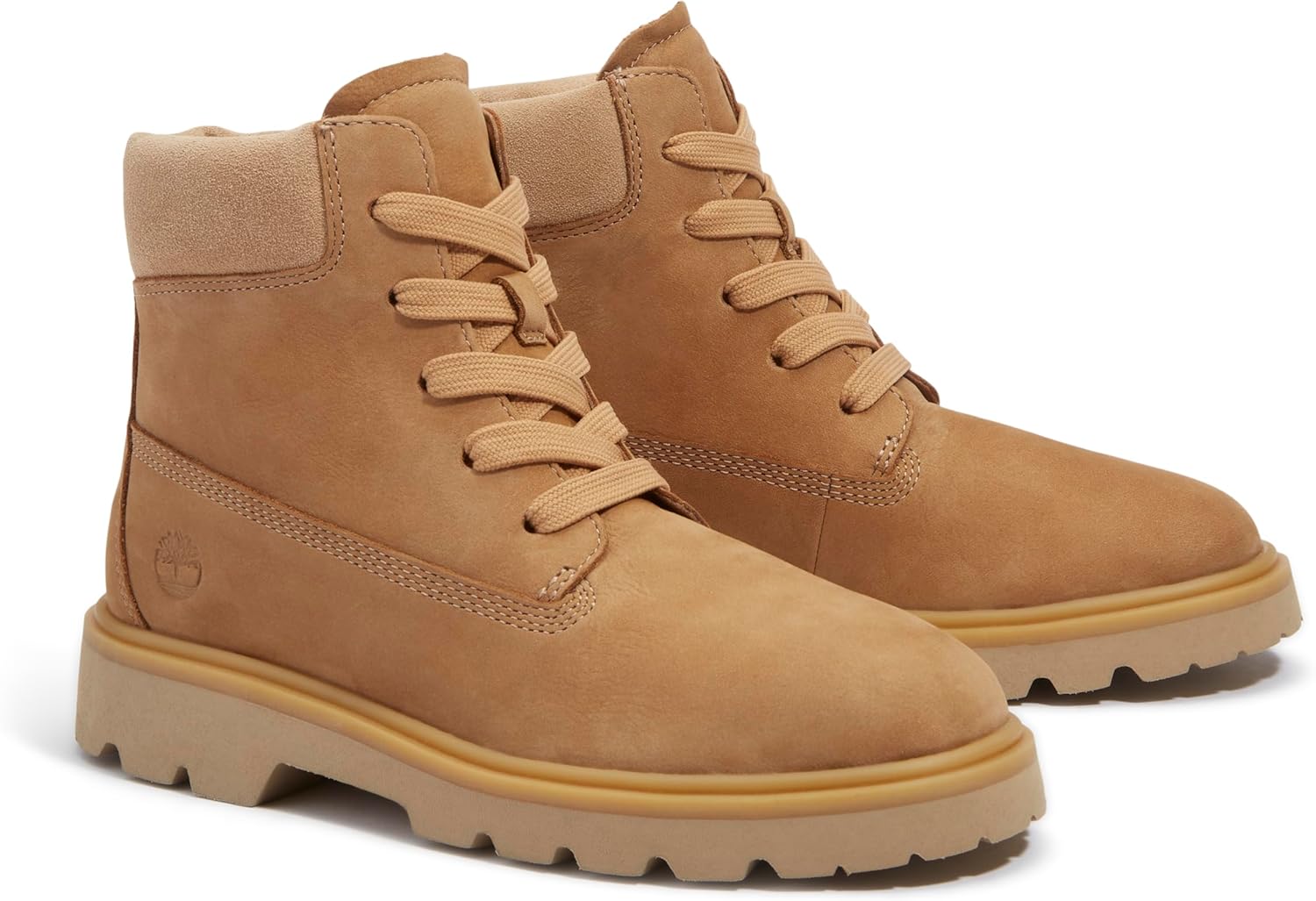 Timberland Womens Rowan Way 6 Inch Round Toe Lace Up Casual Boots Ankle Low Heel 1-2" - Brown - Image 2