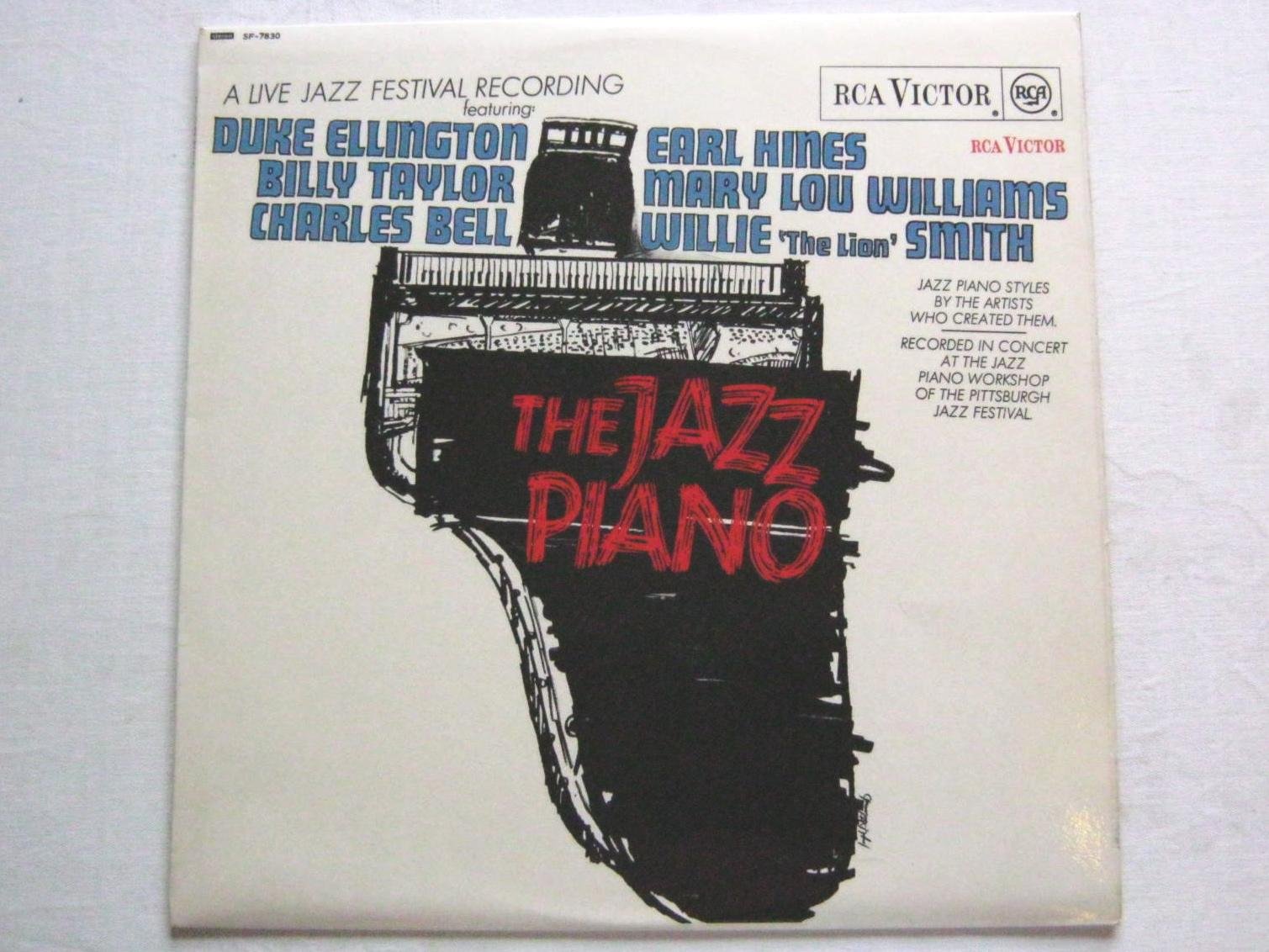 Various The Jazz Piano LP RCA Victor SF7830 EX/EX 1967 with Duke Ellington & Billy Taylor