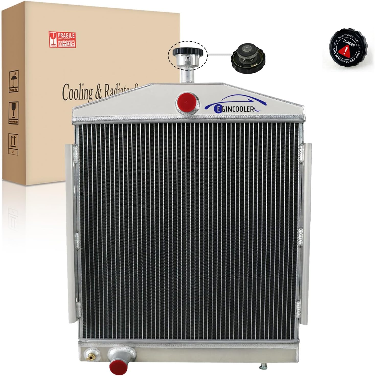 Radiator For Lincoln Welder 200 250 AMP SA200 SA250 H19491 G1087 G10877198 2 Row Core Radiator