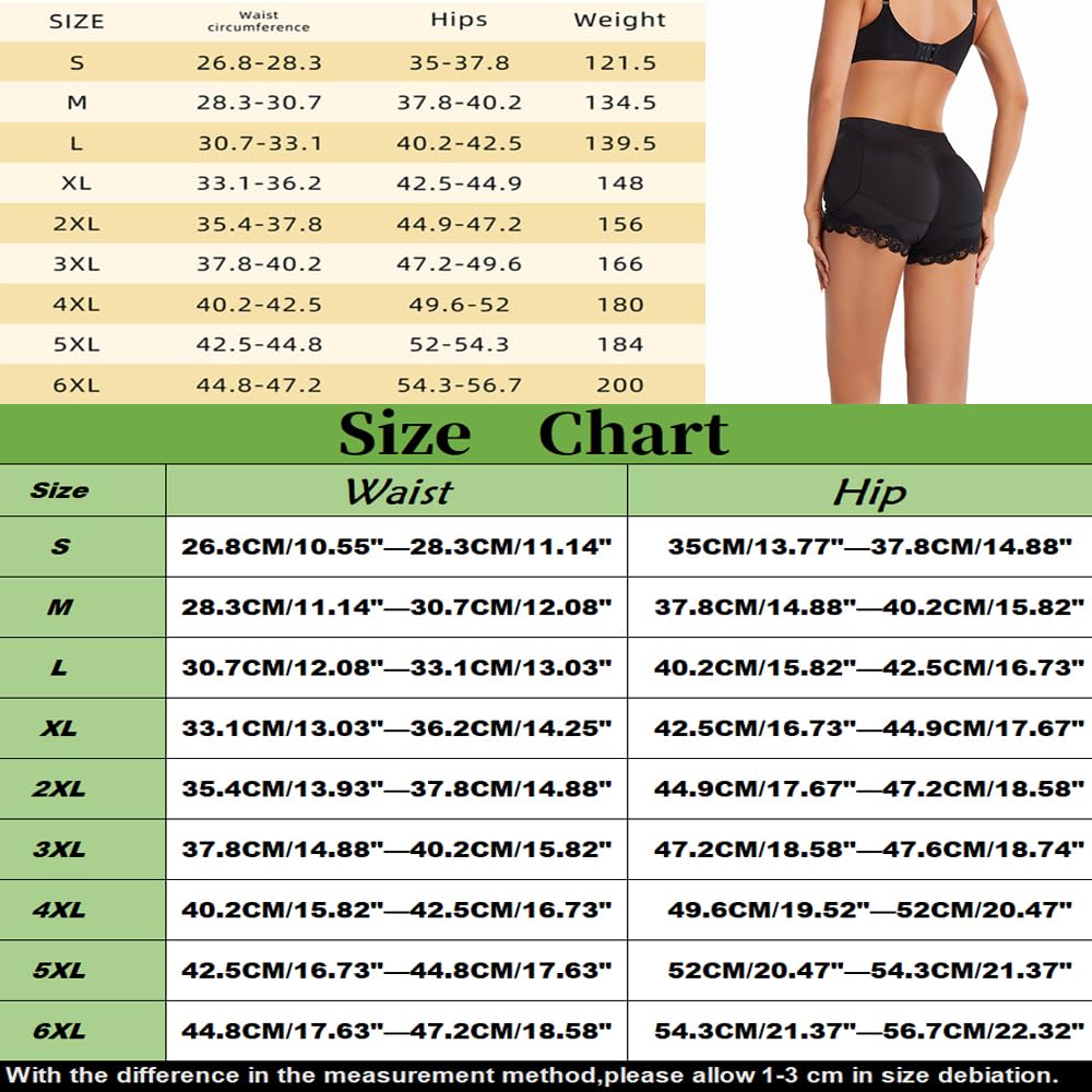 Mutande Modellanti Push Up Per Donne - Slip Imbottiti Per Sollevare Glutei E Modellare La Figura - Foto 3