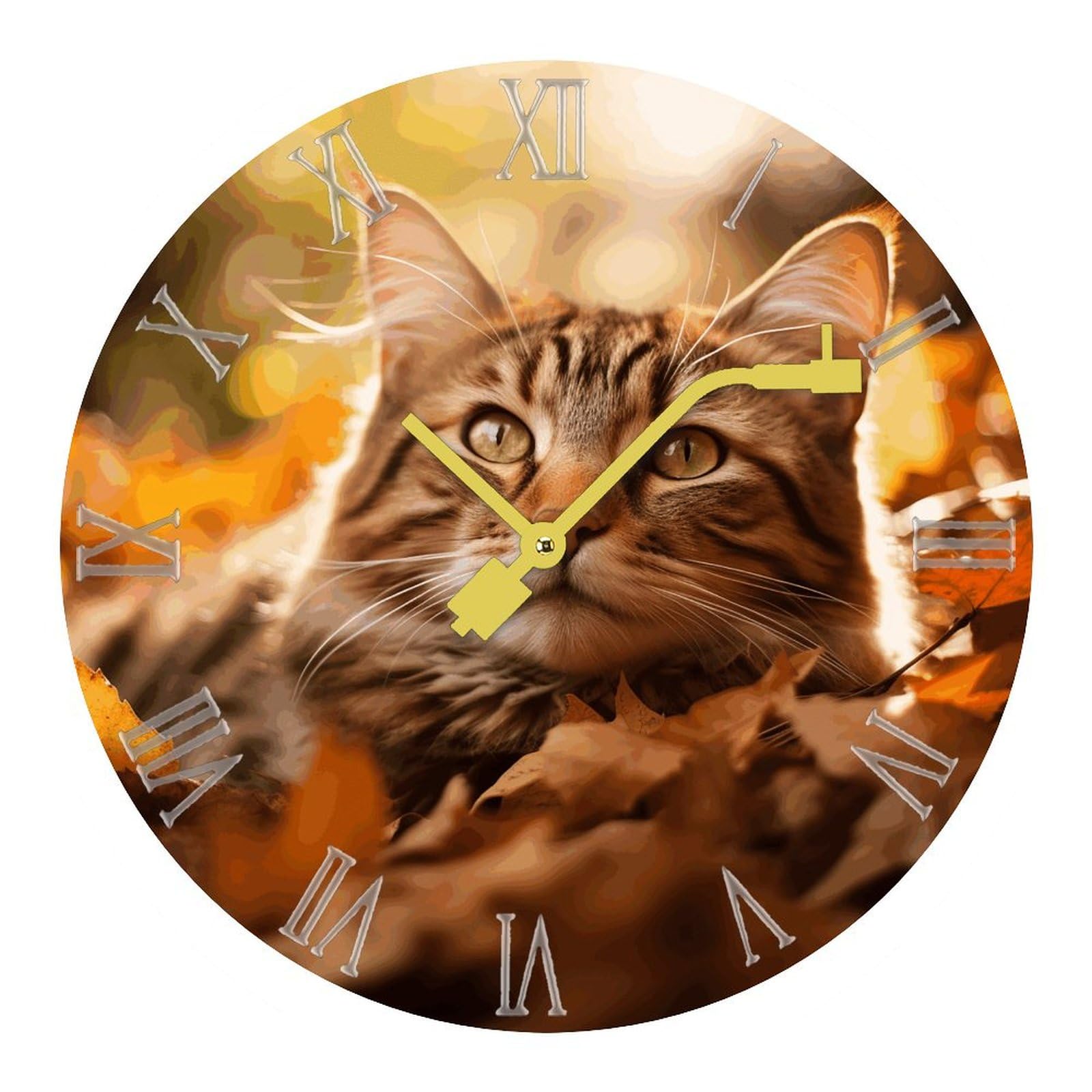 Horloge murale sans tic-tac pour rompre le bruit du bureau