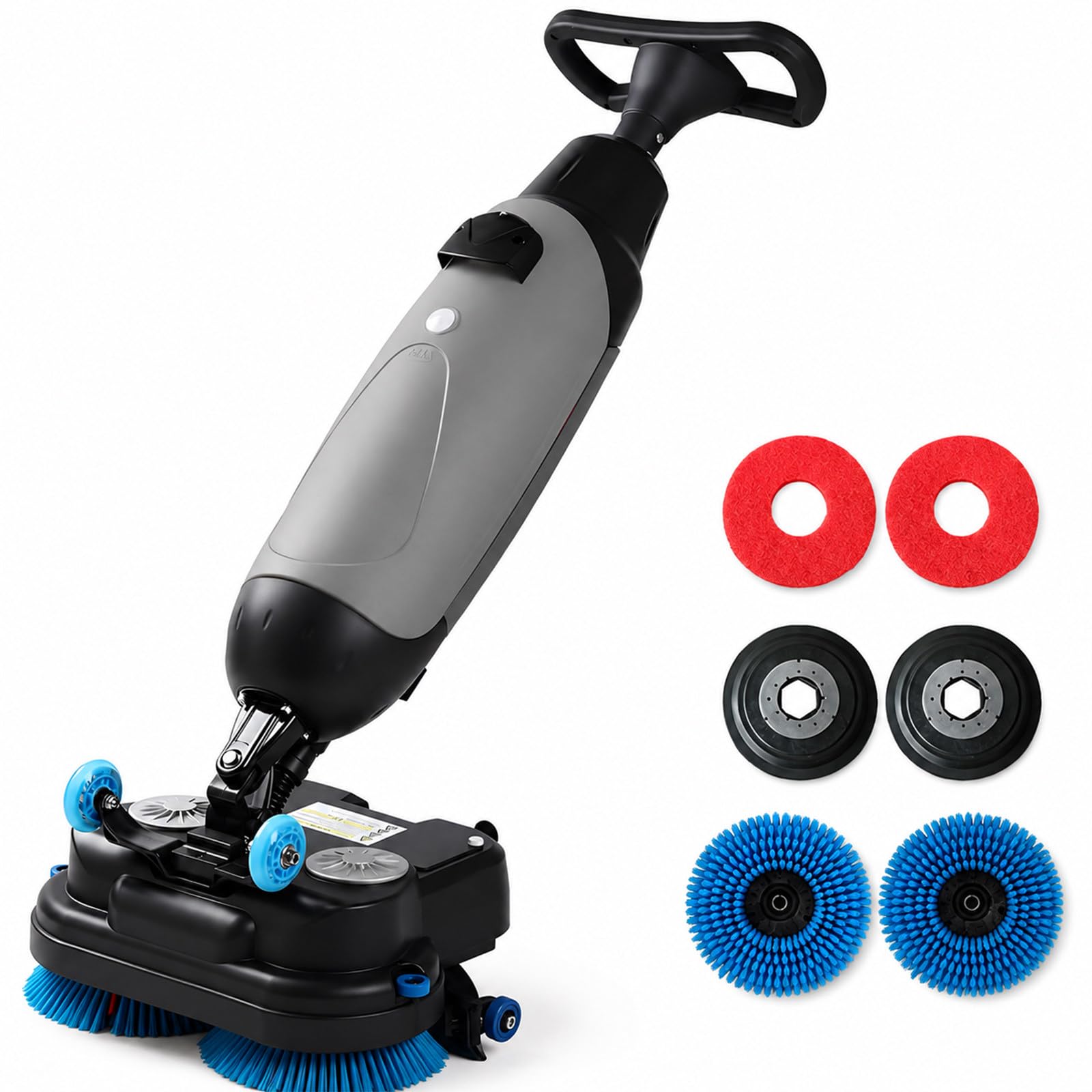 Lavasciuga a Batteria, 43 cm, Compatta, Semovente e 360°, 19 kg