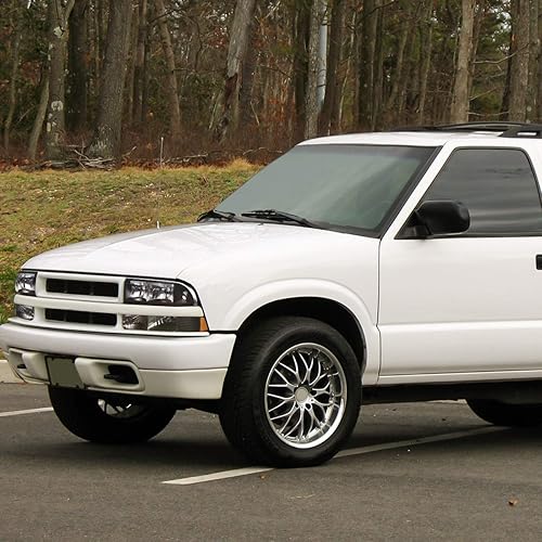 Miniatura 5 de PM PERFORMOTOR Faros delanteros de esquina ámbar de carcasa negra de repuesto compatibles con Blazer 98-04  98-04 S10., PMHL-CS10-9804-4P-OH-BA