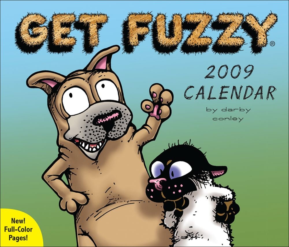 Get Fuzzy® 2009 DaytoDay Calendar Conley, Darby Amazon.in Books